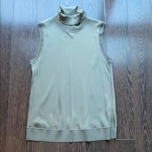 Theory Sleeveless 100% Silk Shirt